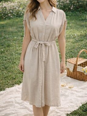 Linen Summer Vacation dress